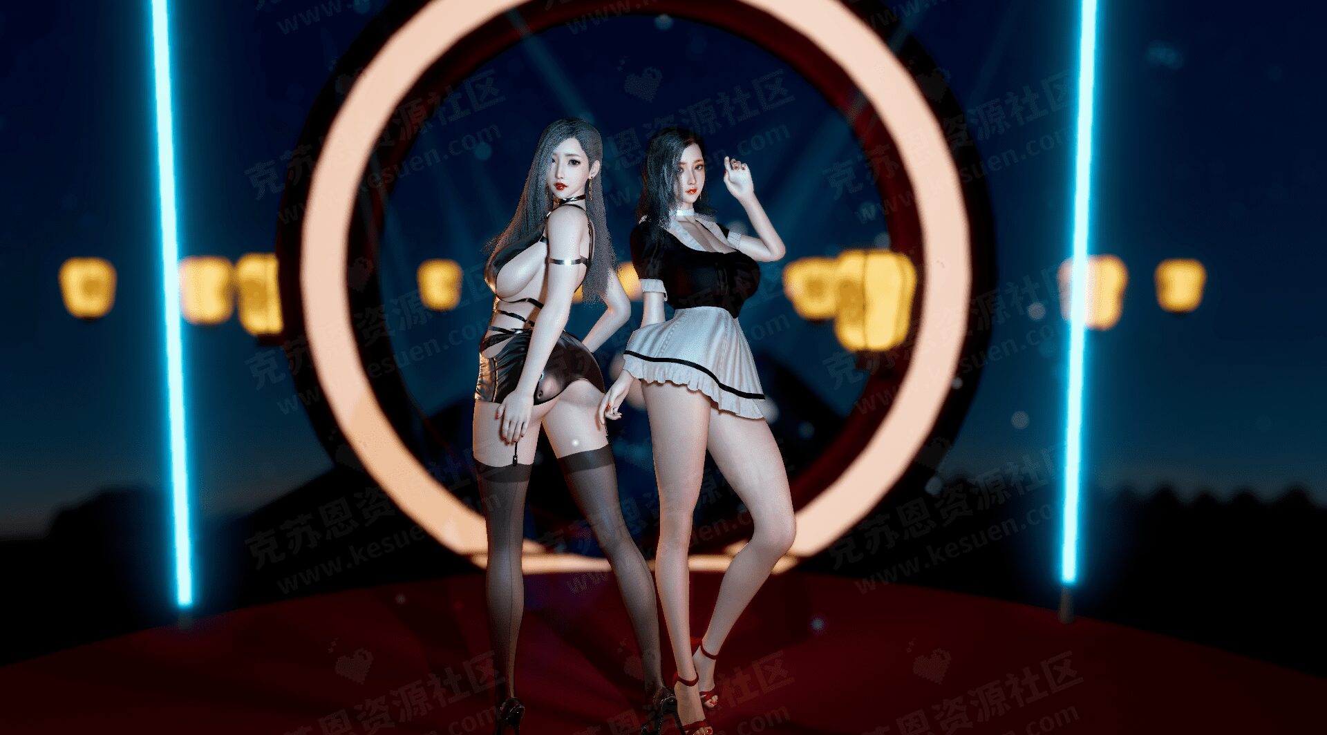 realclone.妮娜和米娅-VAM®克苏恩资源社区