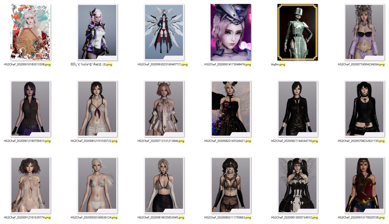 图片[2]-HS人物卡 御姐风合集-02【100张】-VAM®克苏恩资源社区