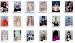 HS人物卡 御姐风合集-05【100张】-VAM®克苏恩资源社区