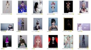 HS人物卡 御姐风合集-06【100张】-VAM®克苏恩资源社区