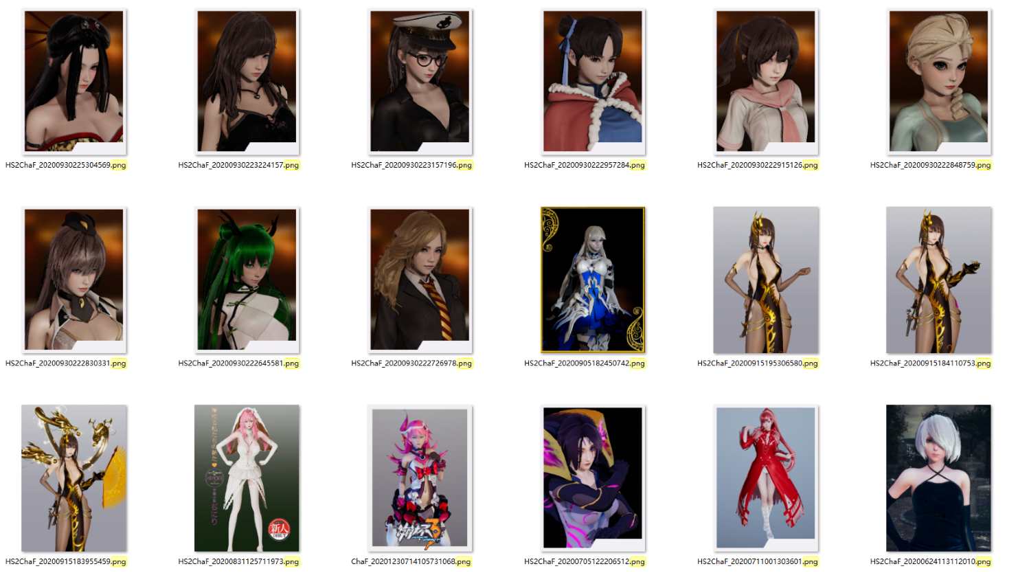 图片[4]-HS人物卡 御姐风合集-02【100张】-VAM®克苏恩资源社区