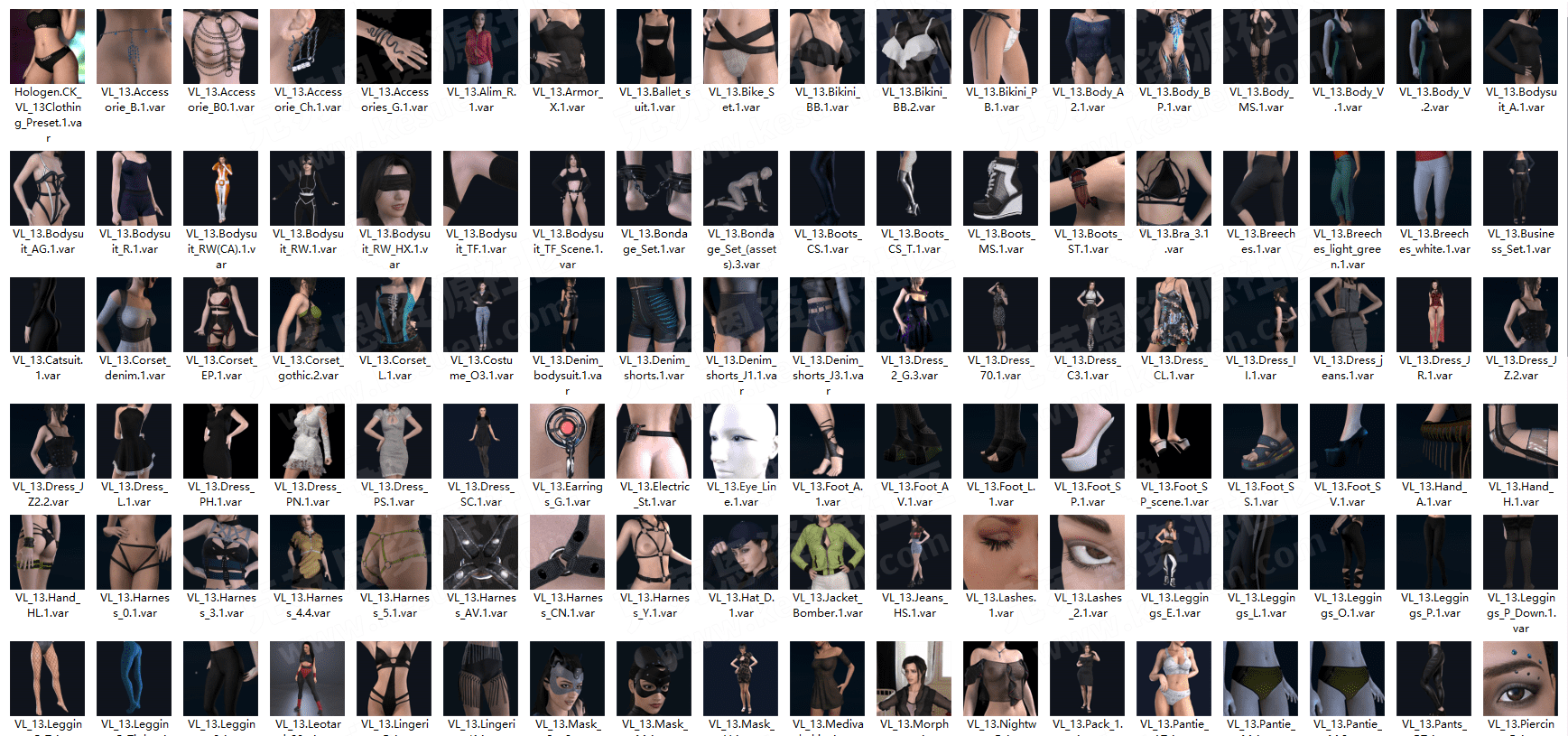 VL_13服装合集-VAM®克苏恩资源社区