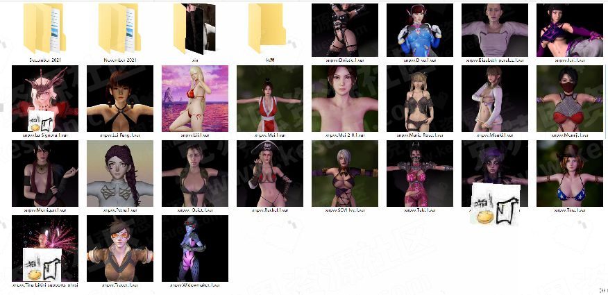 【应求】XNPVV人物合集【更新至2023.5】-VAM®克苏恩资源社区