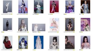 HS人物卡 精品高颜值御姐卡合集-02【30张】-VAM®克苏恩资源社区