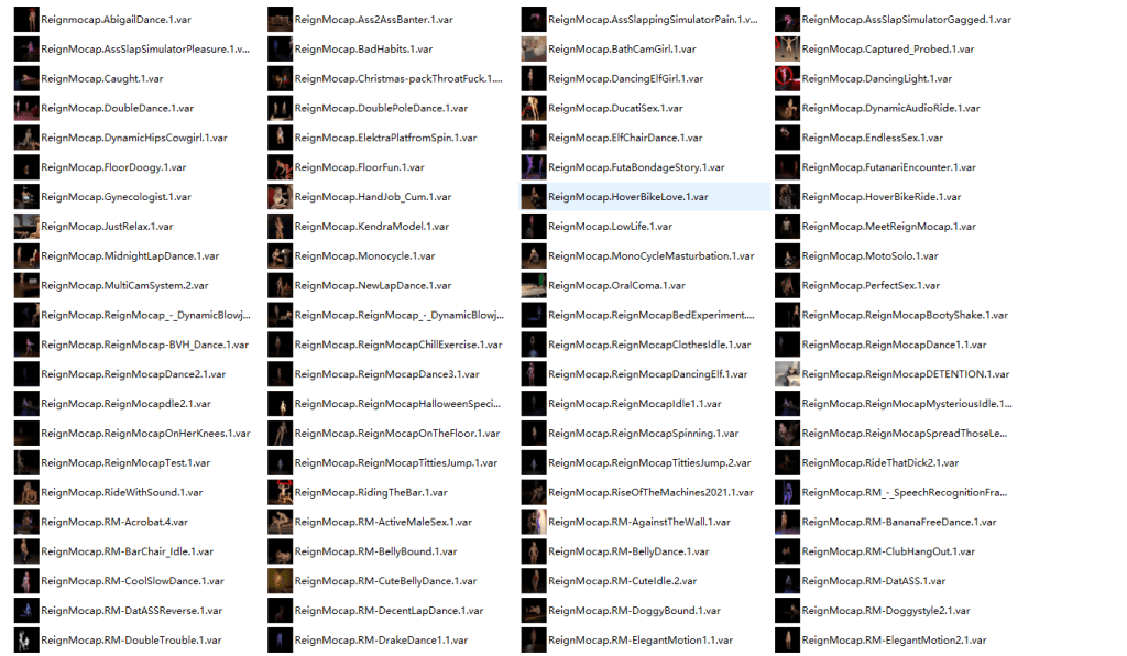 【大神】ReignMocap场景合集【2021】 A