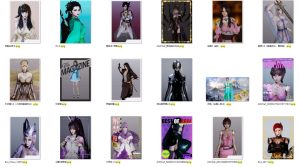 HS人物卡 国漫系列人物卡合集03【29张】-VAM®克苏恩资源社区