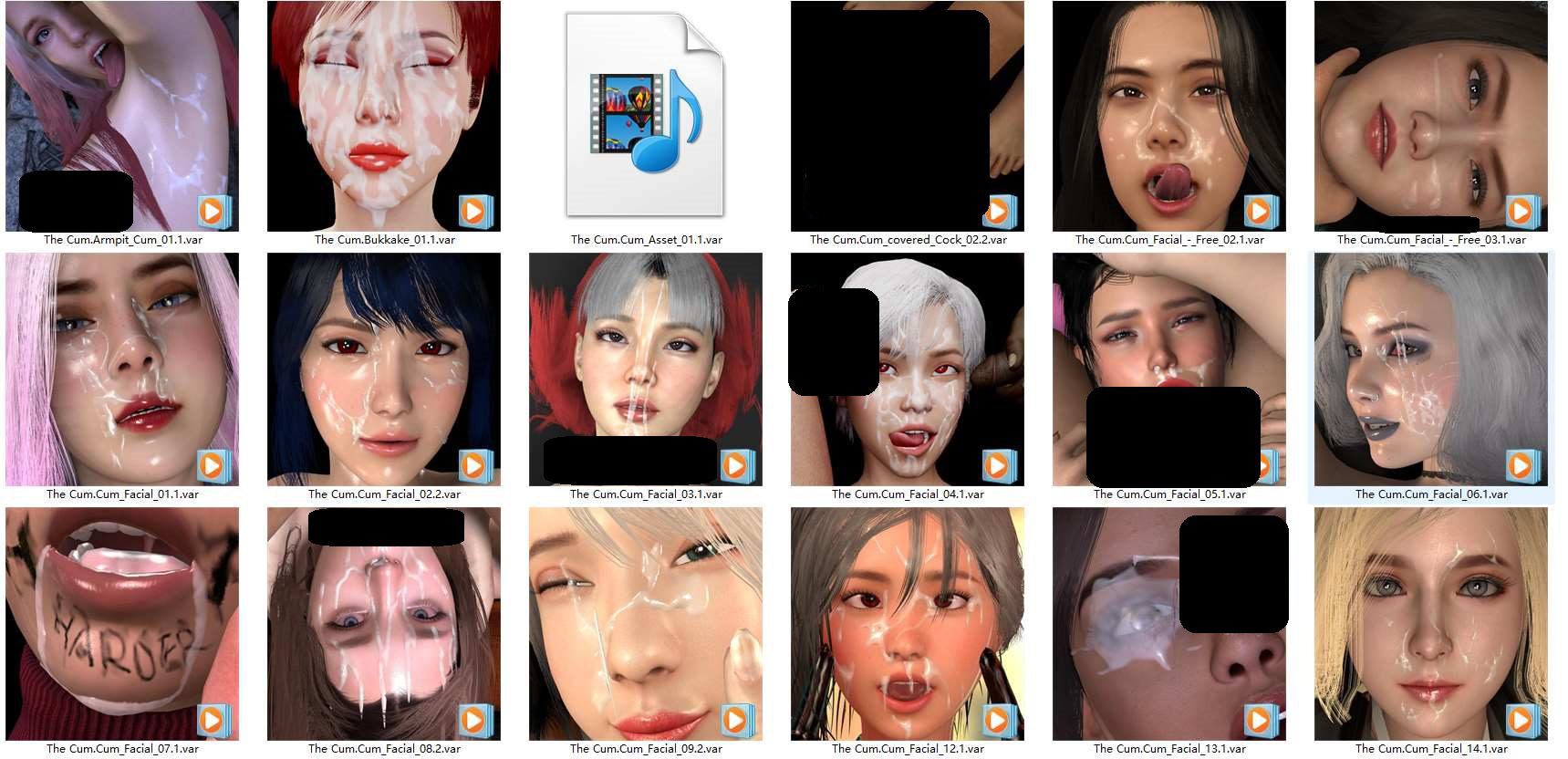 The Cum服饰合集【更新至2023-08-24】-VAM®克苏恩资源社区