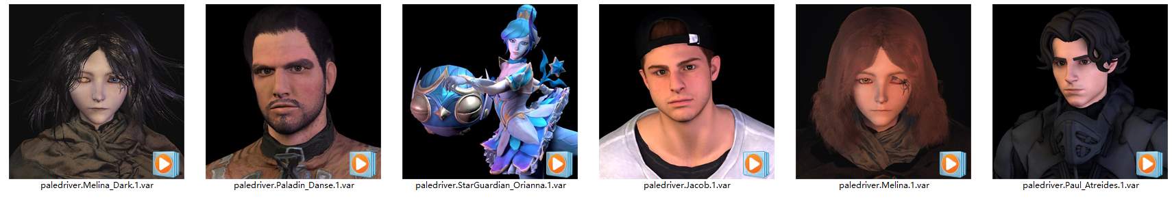 图片[6]-Paledriver人物服饰合集【更新至2023.8】-VAM®克苏恩资源社区