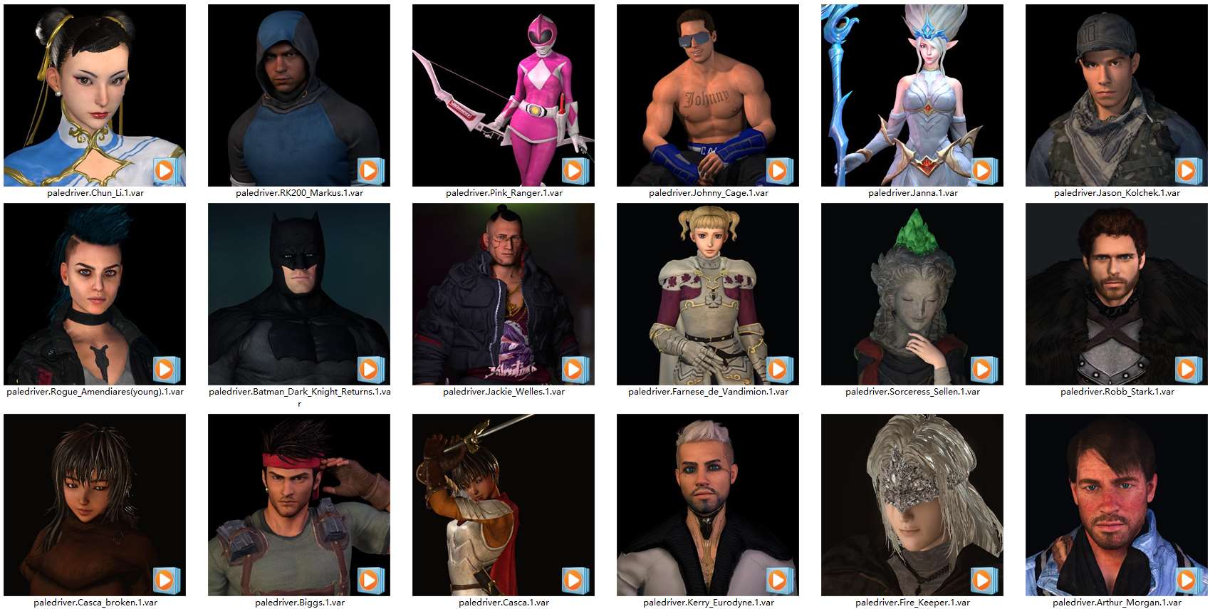 图片[4]-Paledriver人物服饰合集【更新至2023.8】-VAM®克苏恩资源社区