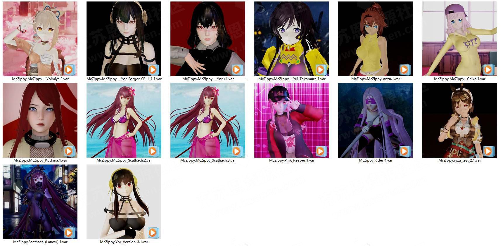 图片[6]-McZippy人物合集【更新至2023.10】-VAM®克苏恩资源社区