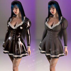 服饰Vmax.Leather_maid_set.1-VAM®克苏恩资源社区
