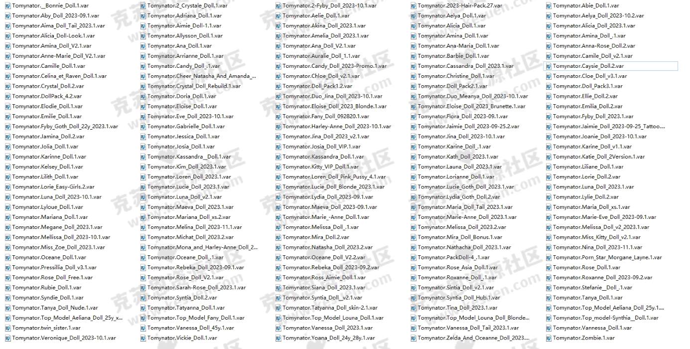 图片[4]-Tomynator人物+服饰合集【更新至2023.11】-VAM®克苏恩资源社区