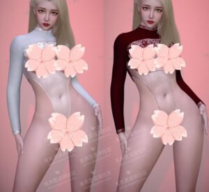 服饰starlu.Sexy_Breast_Exposing_Costumes-VAM®克苏恩资源社区