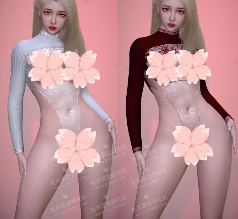 服饰starlu.Sexy_Breast_Exposing_Costumes-VAM®克苏恩资源社区