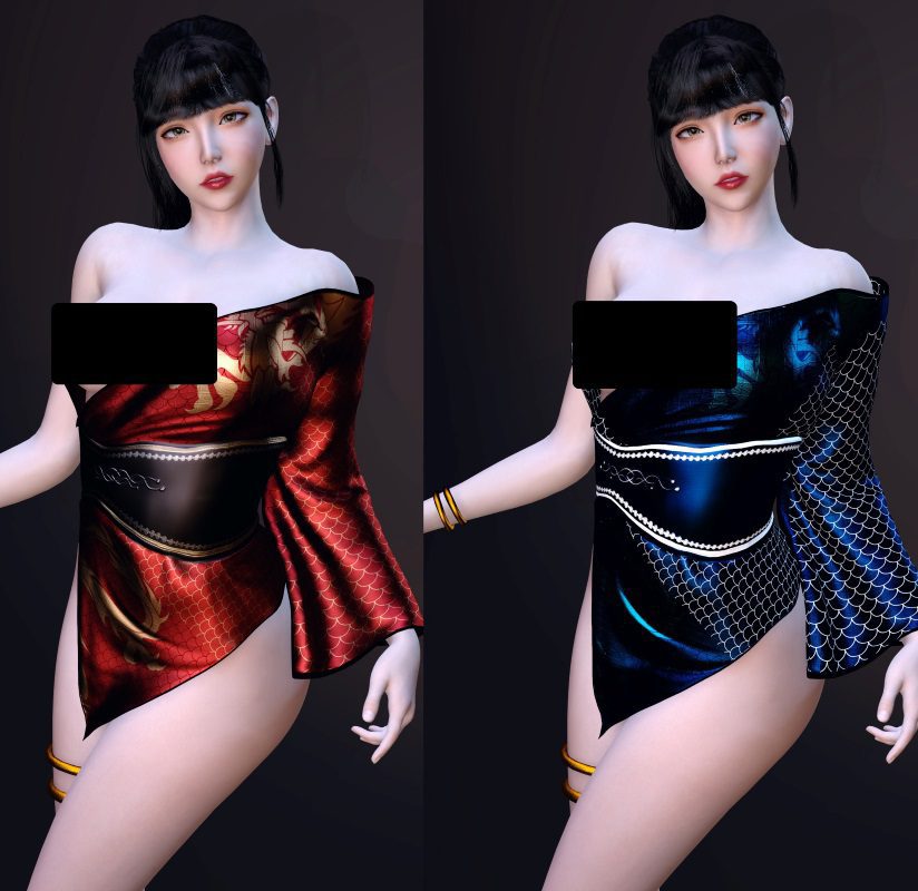 服饰starlu.Dragon_Pattern_Fantasy-VAM®克苏恩资源社区