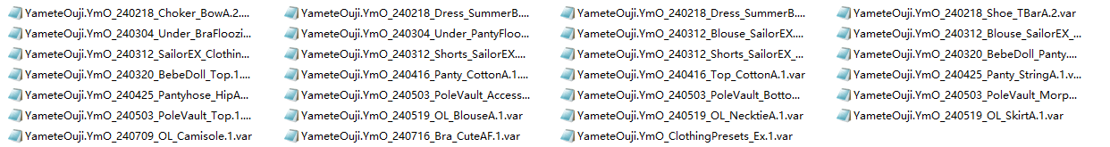图片[7]-YameteOuji服饰合集【更新至2024.7.21】-VAM®克苏恩资源社区