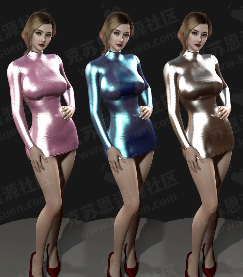 服饰Vmax.Skintight_dress-VAM®克苏恩资源社区