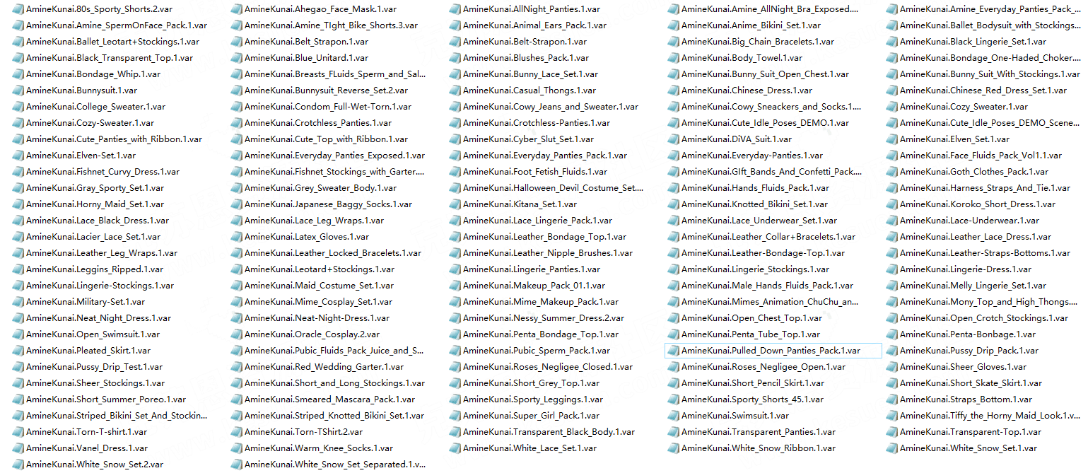 图片[7]-AmineKunai服饰合集【更新2024.7】-VAM®克苏恩资源社区