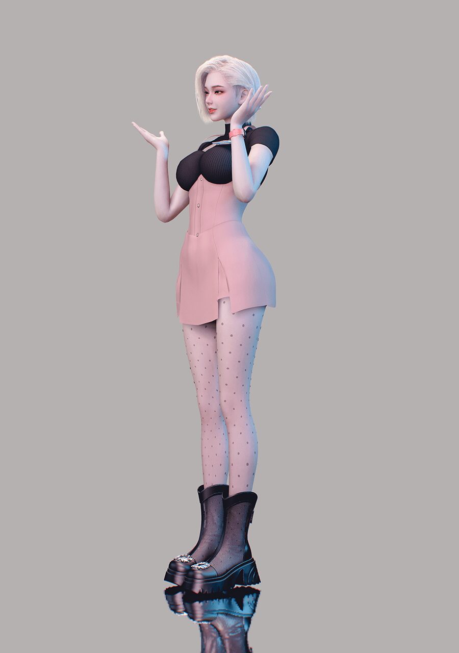 服饰AWG.girls_short_boots-VAM®克苏恩资源社区